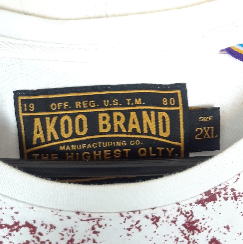 AKOO Brand Tribal pinup men's t-shirt - Picture 4 of 4